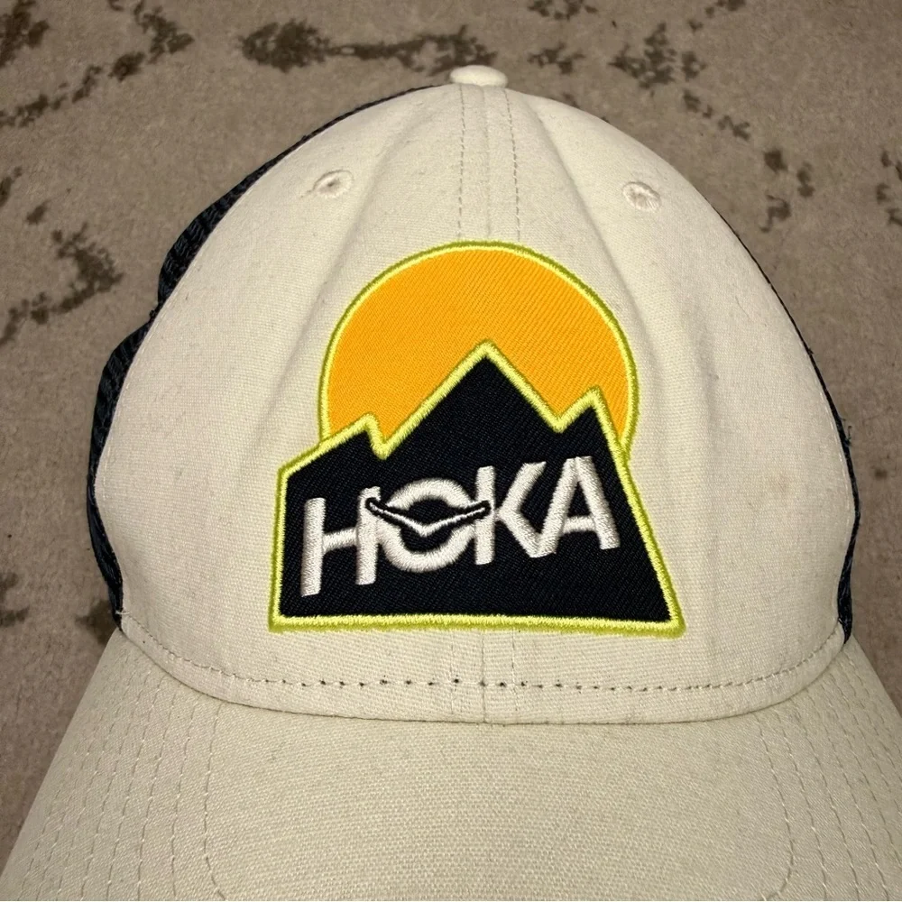 Hoka running outdoors